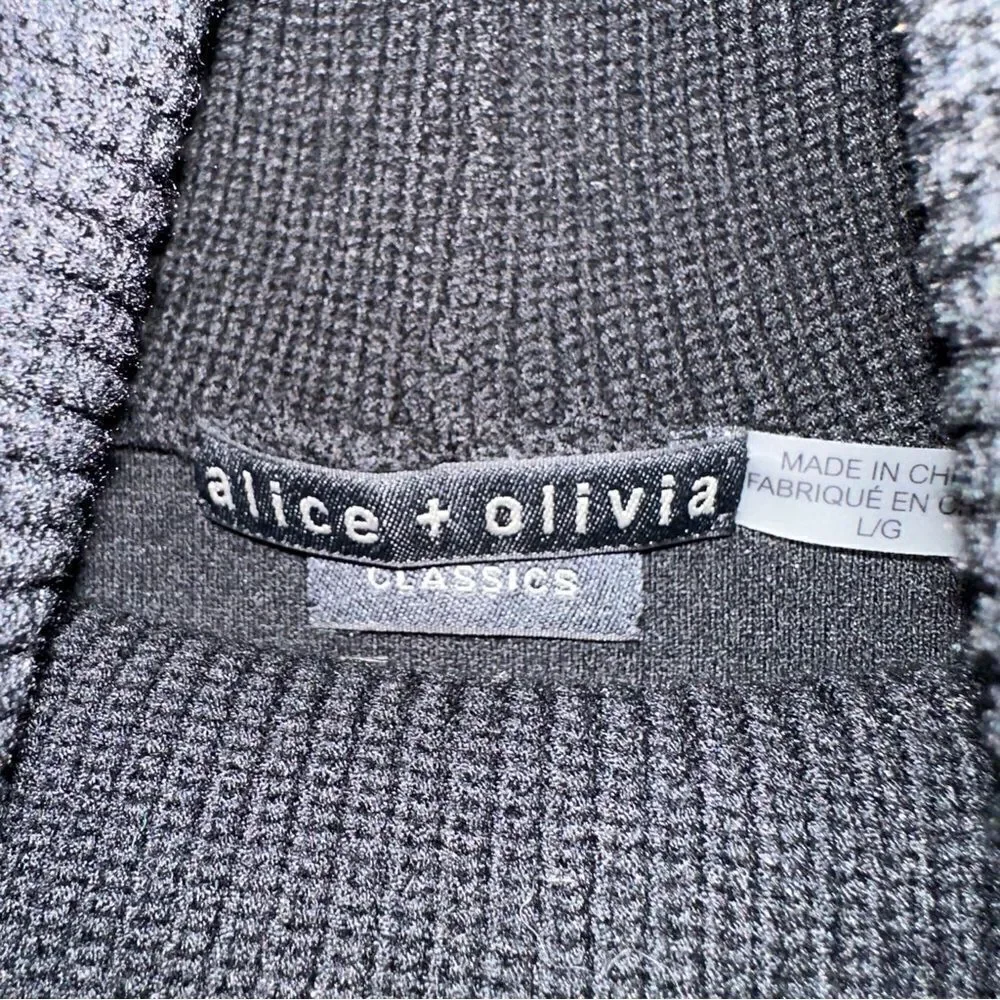 Alice + Olivia Sleeveless Turtleneck Knit